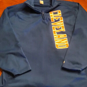 Cleveland Indians Retro Lightweight Jacket Quarter Zipped Pullover